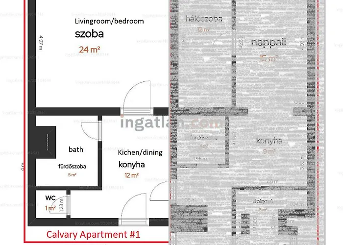 Apartament Calvary-1 *